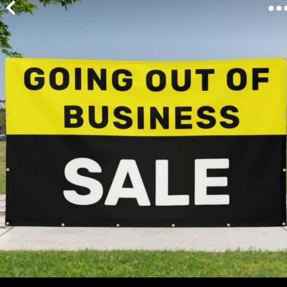 Going Out of Business Sale